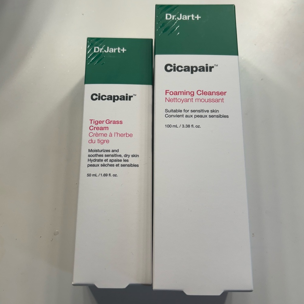 Dr.Jart + Foaming Cleanser and Tiger Grads Cream Bundle